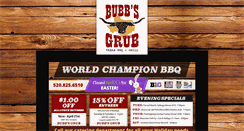 Desktop Screenshot of bubbsgrub.com